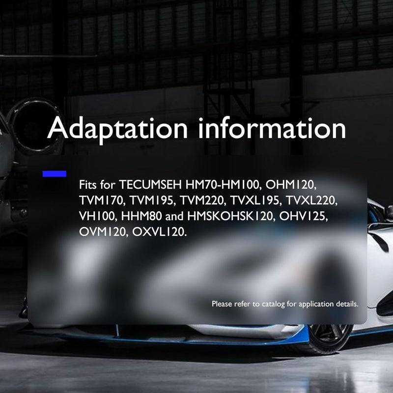 OXCANO 632347 Carburetor Rebuild kit Compatible with Coleman Generator Snowblower 6HP 8HP 10HP HM100 HSMK80 Engine, TECUMSEH HM70-HM100 OHM120 TVM170 TVM195 TVM220 TVXL195 TVXL220 VH100 HHM80 OVM120 - Image 3